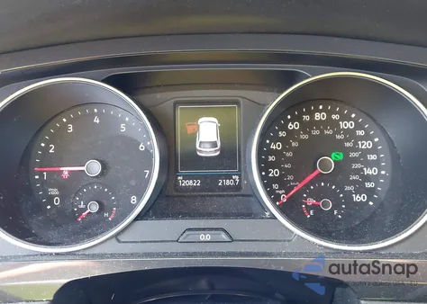 2018 Volkswagen Tiguan 2.0T Se/2.0T Sel из США, поврежденный, VIN 3VV3B7AX1JM028207